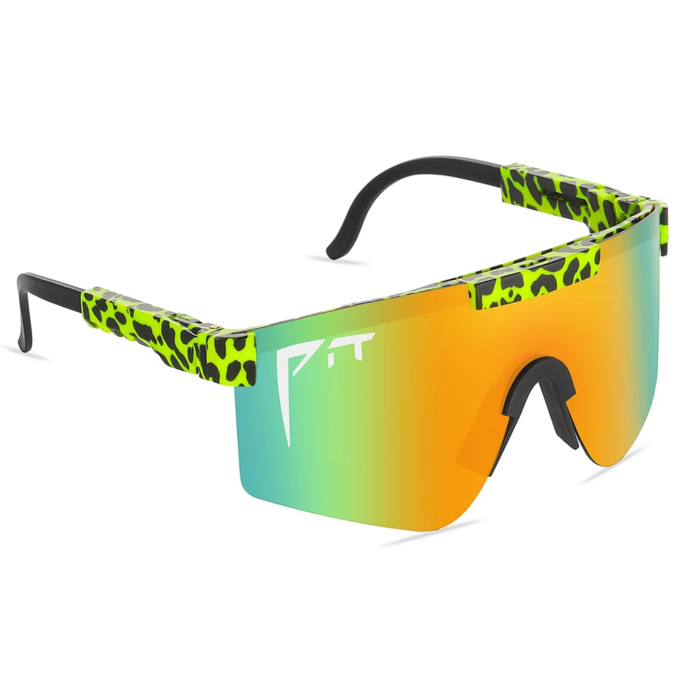 Pit Viper Style Sport Sunglasses - UV400 Protection for Cycling, Hiking & Outdoor Activities
