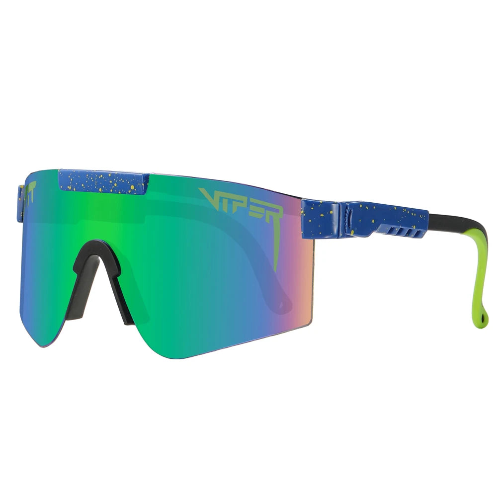 Pit Viper Style Sport Sunglasses - UV400 Protection for Cycling, Hiking & Outdoor Activities