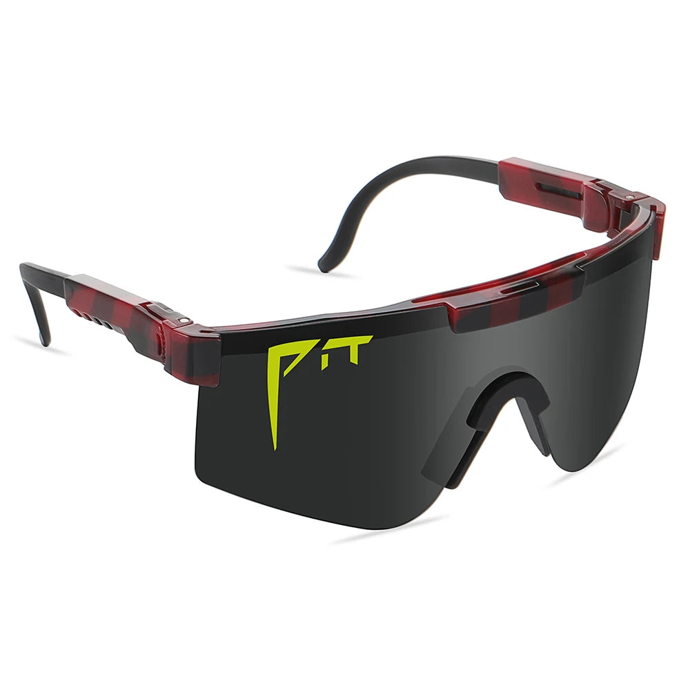 Pit Viper Style Sport Sunglasses - UV400 Protection for Cycling, Hiking & Outdoor Activities