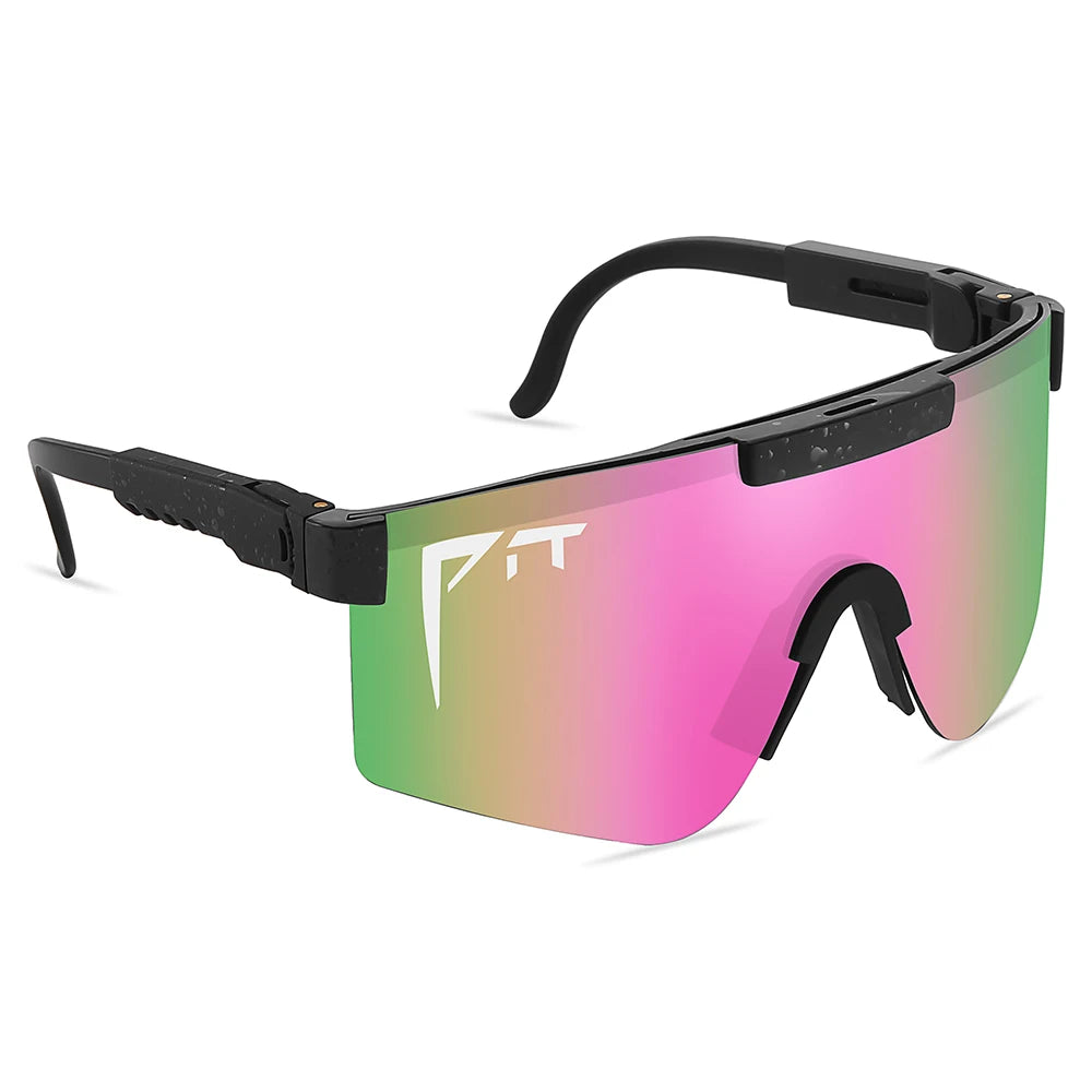 Pit Viper Style Sport Sunglasses - UV400 Protection for Cycling, Hiking & Outdoor Activities