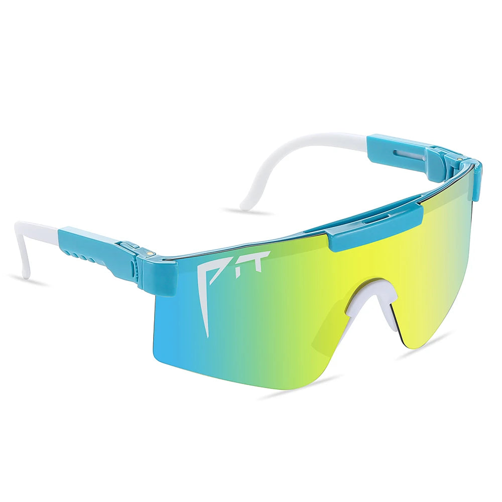 Pit Viper Style Sport Sunglasses - UV400 Protection for Cycling, Hiking & Outdoor Activities