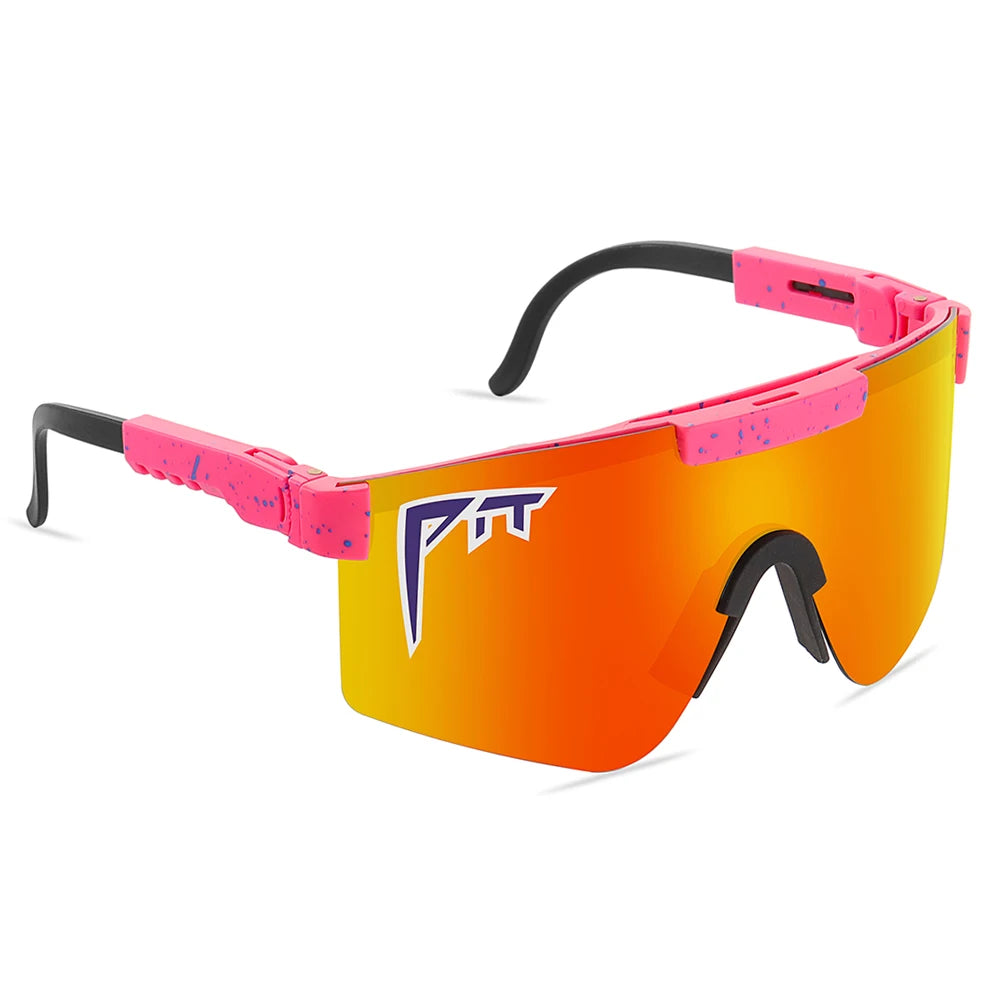Pit Viper Style Sport Sunglasses - UV400 Protection for Cycling, Hiking & Outdoor Activities