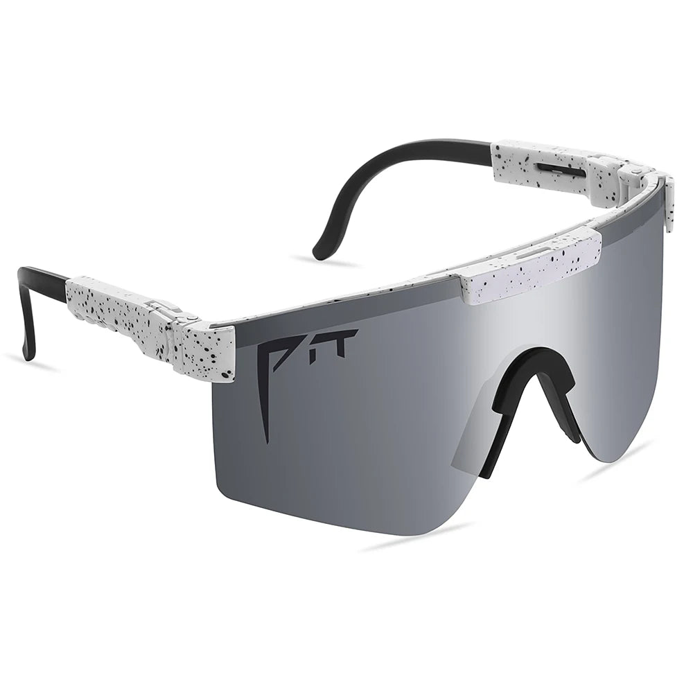 Pit Viper Style Sport Sunglasses - UV400 Protection for Cycling, Hiking & Outdoor Activities