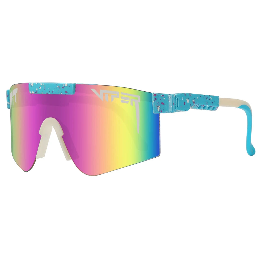 Pit Viper Style Sport Sunglasses - UV400 Protection for Cycling, Hiking & Outdoor Activities