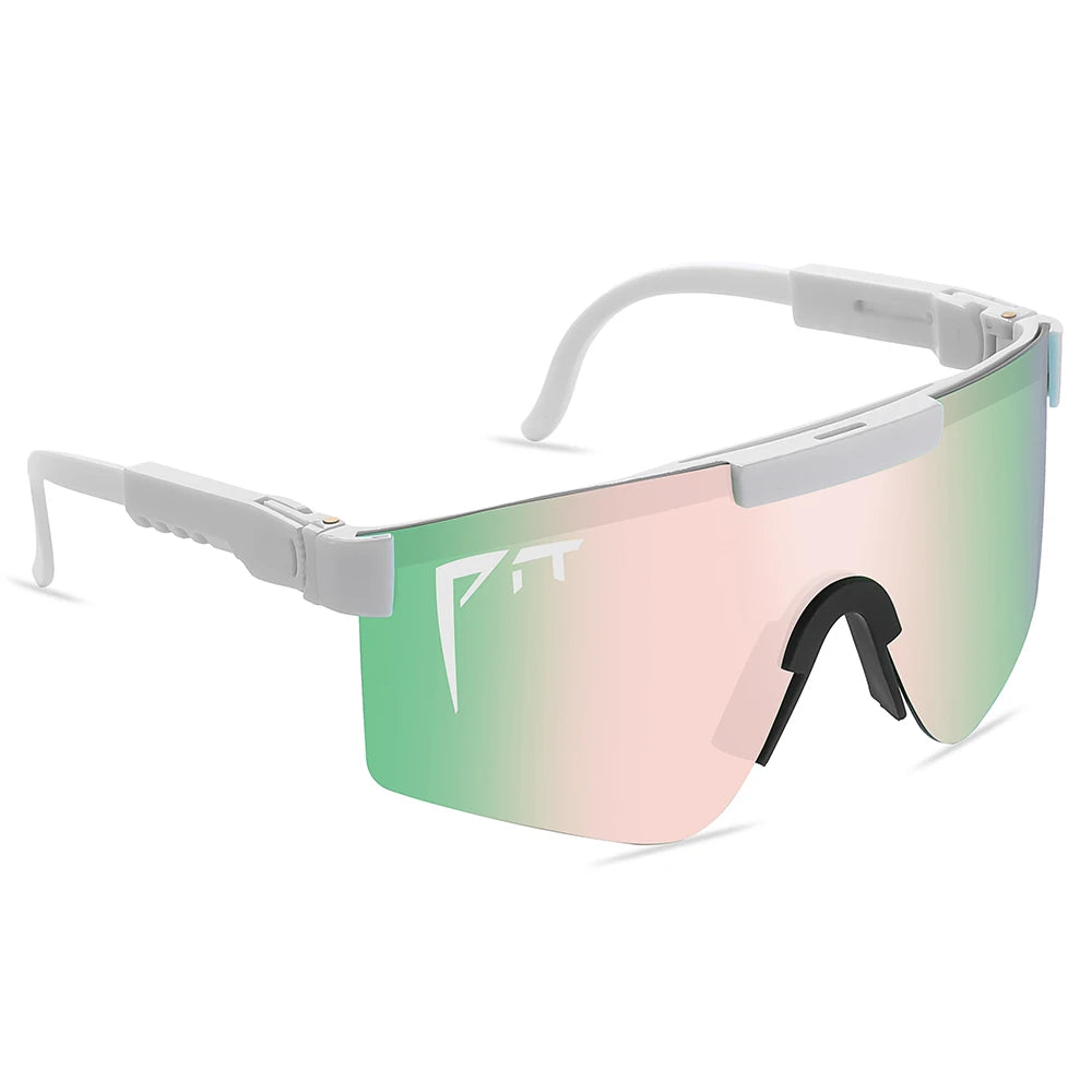 Pit Viper Style Sport Sunglasses - UV400 Protection for Cycling, Hiking & Outdoor Activities