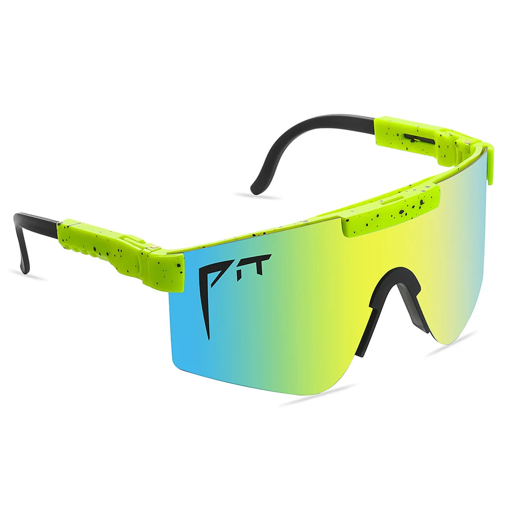 Pit Viper Style Sport Sunglasses - UV400 Protection for Cycling, Hiking & Outdoor Activities