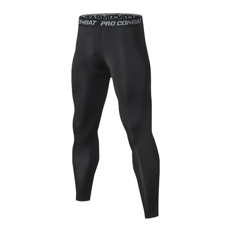 Men's Compression Pants - Cool Dry Athletic Tights for Running & Gym