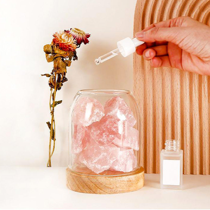 Aurora Crystal Light - Rose Quartz Diffusing