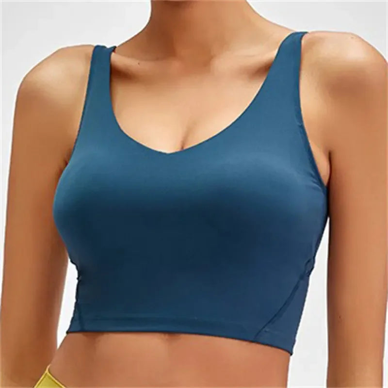 Nepoagym PASSION Tank Top with Shelf Built In Bra Crop Top with