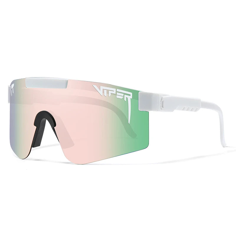 Pit Viper Style Sport Sunglasses - UV400 Protection for Cycling, Hiking & Outdoor Activities