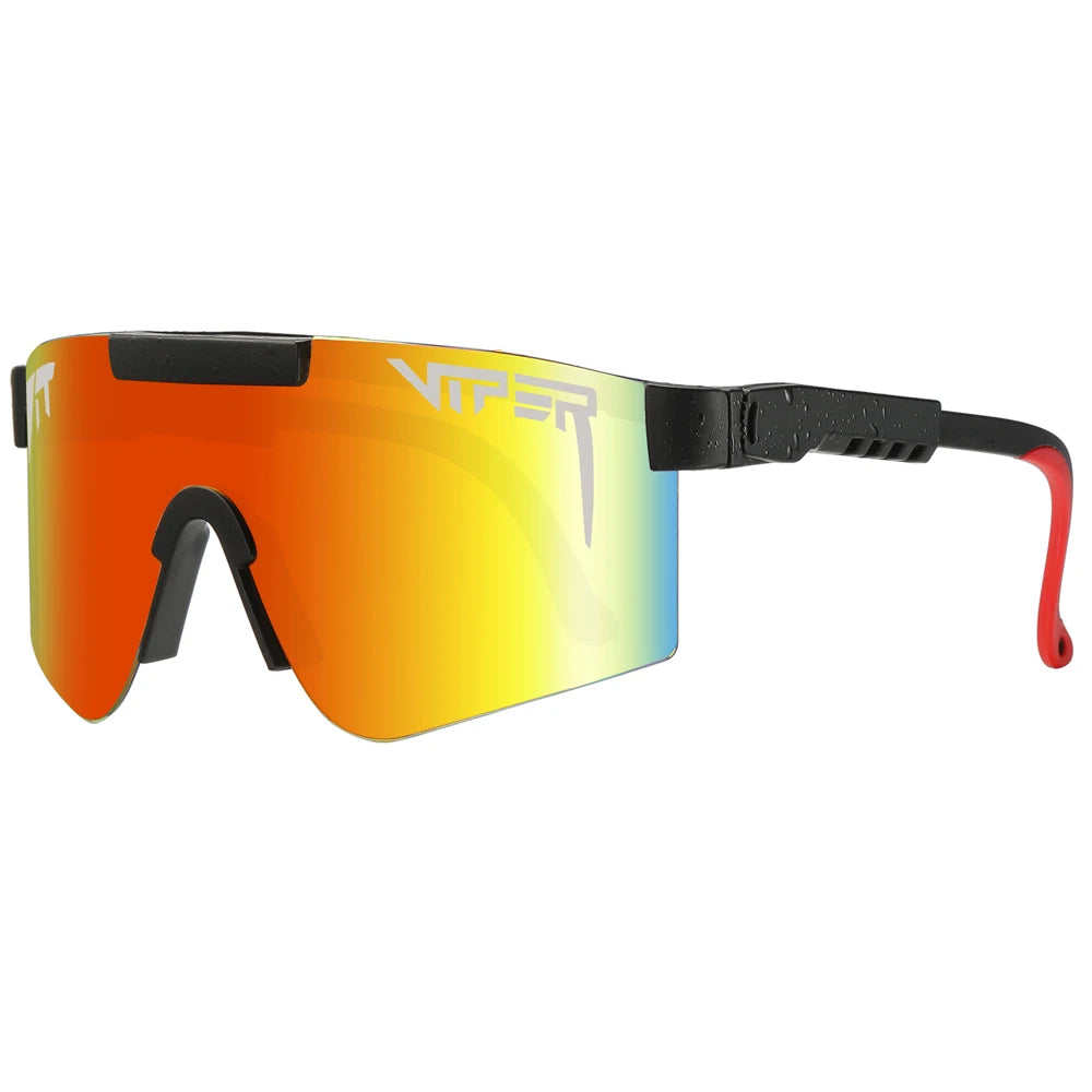 Pit Viper Style Sport Sunglasses - UV400 Protection for Cycling, Hiking & Outdoor Activities
