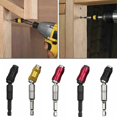 1/4" Hex Magnetic Screwdriver Bit Set - Extension Rod & Quick Change Holder