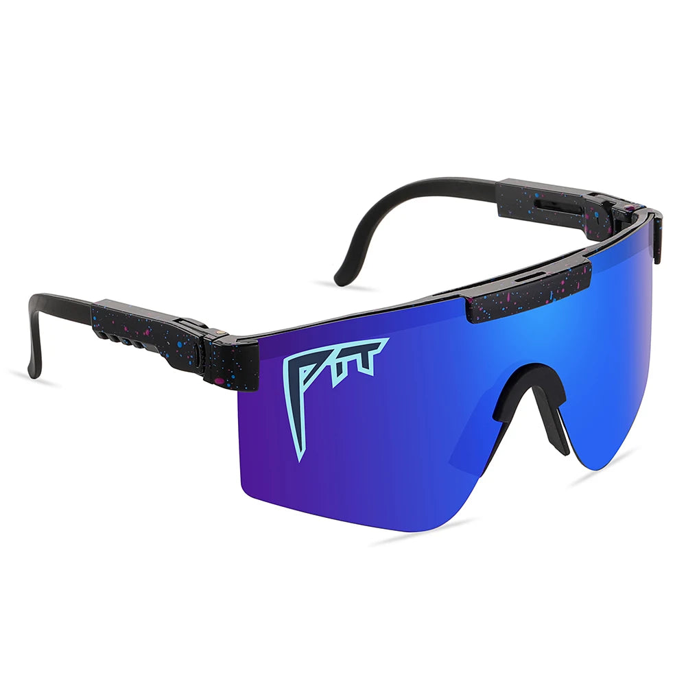 Pit Viper Style Sport Sunglasses - UV400 Protection for Cycling, Hiking & Outdoor Activities