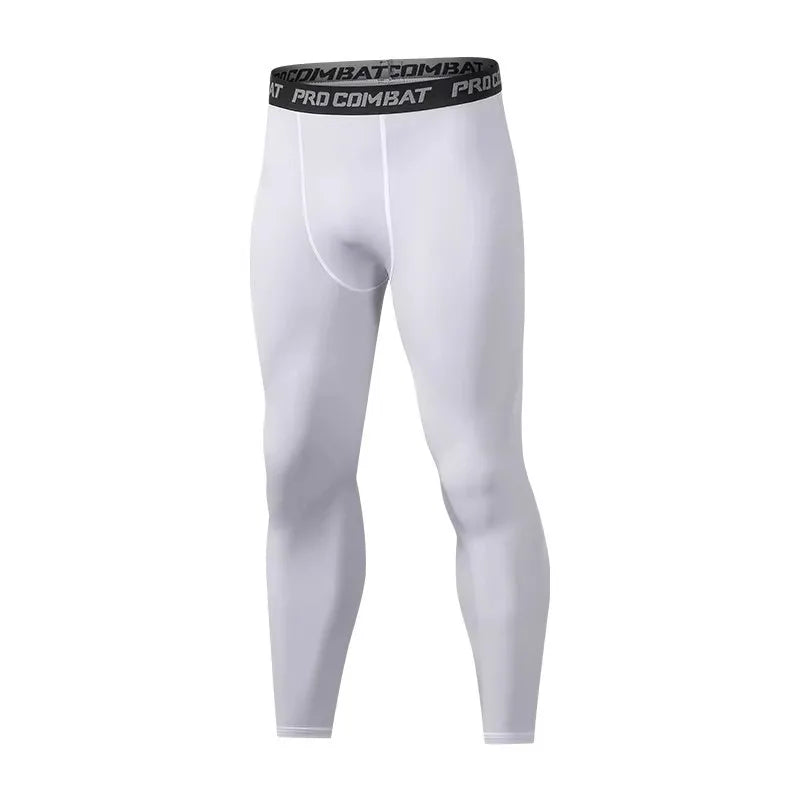 Men's Compression Pants - Cool Dry Athletic Tights for Running & Gym