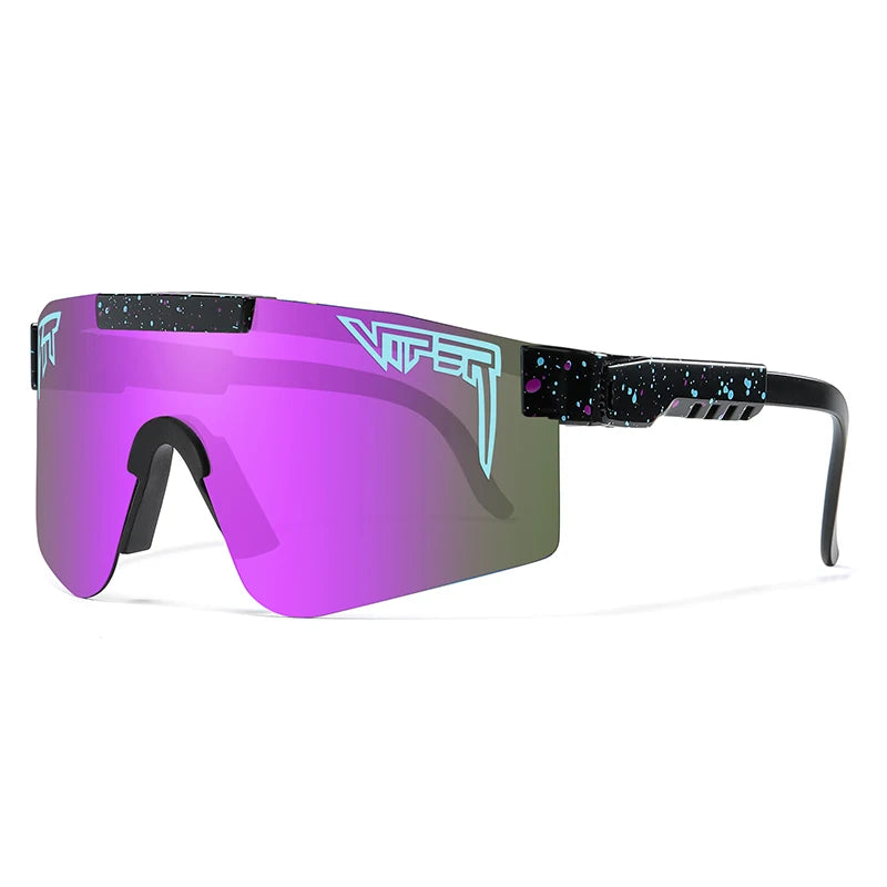 Pit Viper Style Sport Sunglasses - UV400 Protection for Cycling, Hiking & Outdoor Activities
